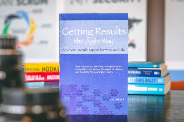 Staande boekcover Getting Results the Agile Way van J.D. Meier